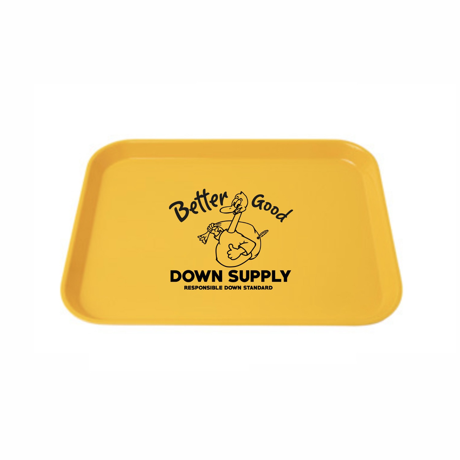 Down Supply Dessert Tray Yellow