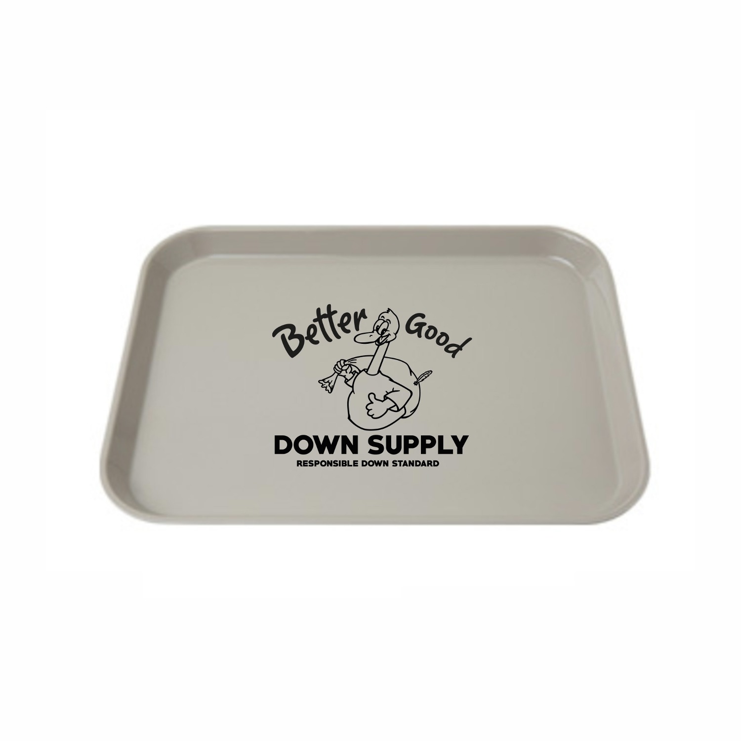 Down Supply Dessert Tray Grey