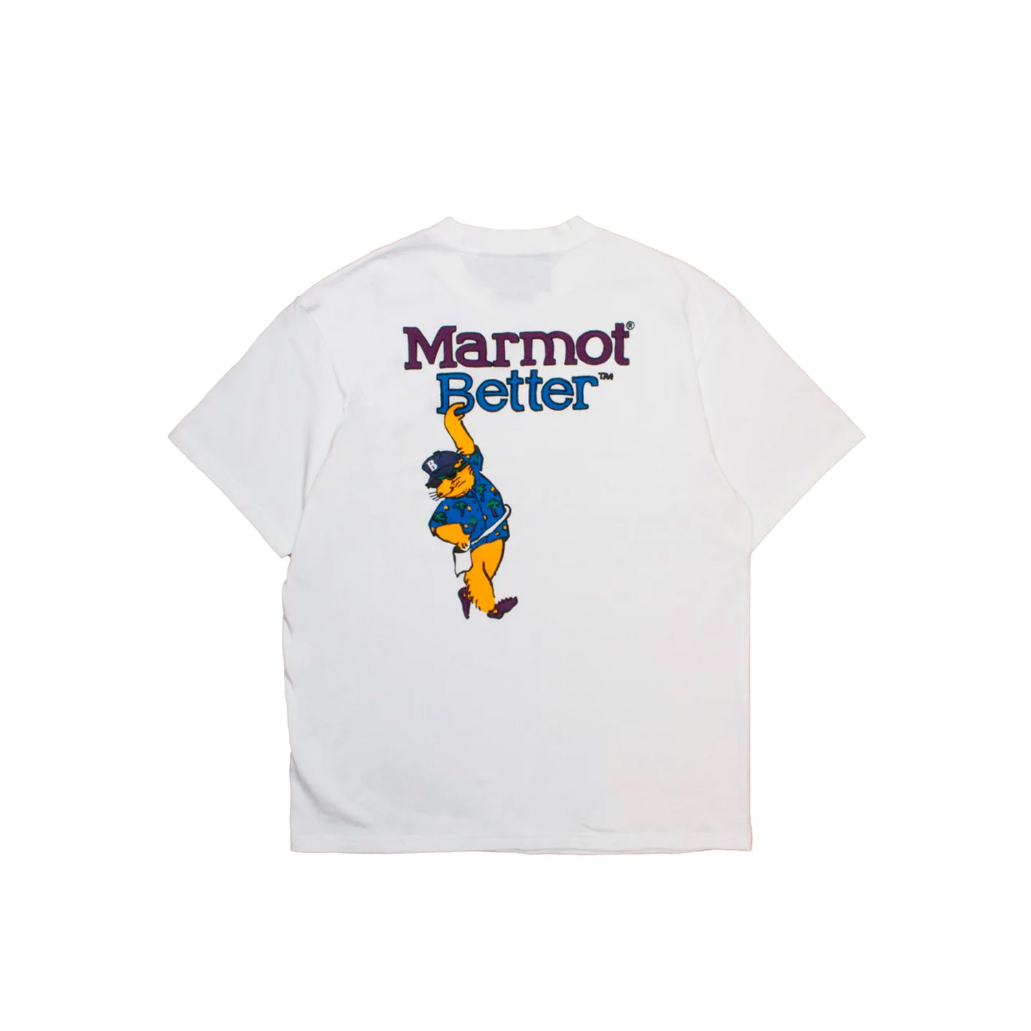 Marmot x Better™ Gift Shop Marty&quot; White S/S T-Shirt